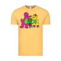 Vintage Mustard barney legendary Vintage Tee - linhVisuals