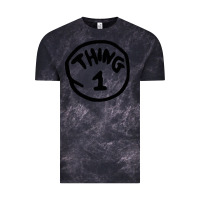 Cloud Black thing 1 thing 2 buddies lover Vintage Tee - linhVisuals