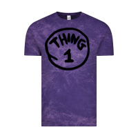 Cloud Purple thing 1 thing 2 buddies lover Vintage Tee - linhVisuals