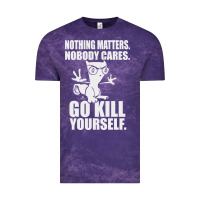 Cloud Purple kill yourself classic foamy the squirrel Vintage Tee - linhVisuals