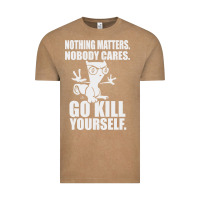 Vintage Coffee kill yourself classic foamy the squirrel Vintage Tee - linhVisuals
