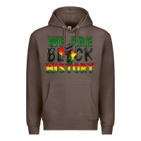Coffee we are black history Premium Hoodie - FaDigitalArtStudio