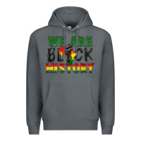 Rock we are black history Premium Hoodie - FaDigitalArtStudio