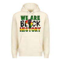 Sandshell we are black history Premium Hoodie - FaDigitalArtStudio