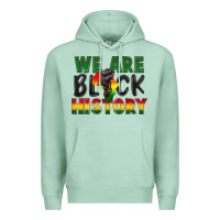 Seafoam we are black history Premium Hoodie - FaDigitalArtStudio