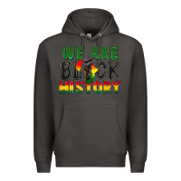 Smoke we are black history Premium Hoodie - FaDigitalArtStudio