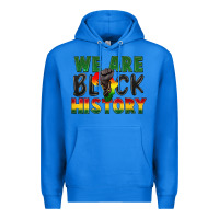 True Royal we are black history Premium Hoodie - FaDigitalArtStudio