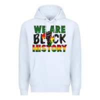 White we are black history Premium Hoodie - FaDigitalArtStudio