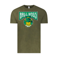 Vintage Olive ballhogs-Lovers Vintage Tee - linhVisuals