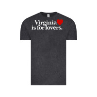 Vintage Black VIRGINIA IS FOR LOVERS Vintage Tee - linhVisuals
