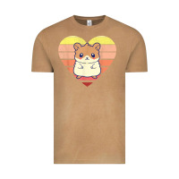 Vintage Camel cute hamster design retro heart shape vintage t shirt Vintage Tee - linhVisuals