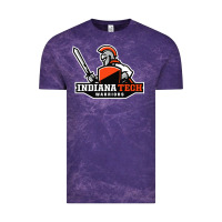 Cloud Purple indiana institute of technology warrior Vintage Tee - linhVisuals