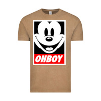 Vintage Coffee ohboy Vintage Tee - linhVisuals