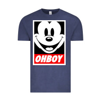 Vintage Denim ohboy Vintage Tee - linhVisuals