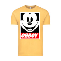 Vintage Mustard ohboy Vintage Tee - linhVisuals