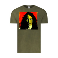 Vintage Olive chris cornell best legend Vintage Tee - linhVisuals