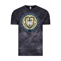 Cloud Black university dame Vintage Tee - linhVisuals