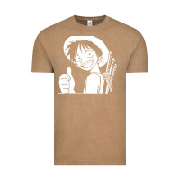 Vintage Coffee luffy one piece Vintage Tee - linhVisuals