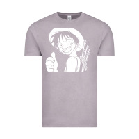 Vintage Zinc luffy one piece Vintage Tee - linhVisuals