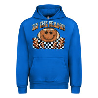 Cobalt tis the season football smiley face Urban Hoodie - BarkalooDesign