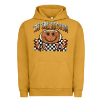 Pigment Peanut Butter tis the season football smiley face Urban Hoodie - BarkalooDesign