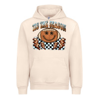 Sandshell tis the season football smiley face Urban Hoodie - BarkalooDesign