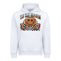 White tis the season football smiley face Urban Hoodie - BarkalooDesign