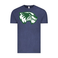 Vintage Denim utah valley wolverines Vintage Tee - linhVisuals