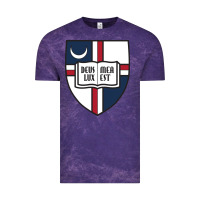 Cloud Purple university catholic Vintage Tee - linhVisuals