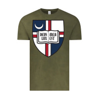 Vintage Olive university catholic Vintage Tee - linhVisuals