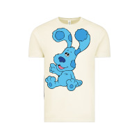 Vintage Arctic blues clues on red sofa Vintage Tee - linhVisuals