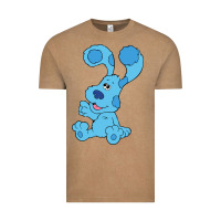 Vintage Coffee blues clues on red sofa Vintage Tee - linhVisuals