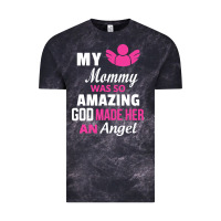 Cloud Black my mommy was amazing god made her an angel Vintage Tee - linhVisuals