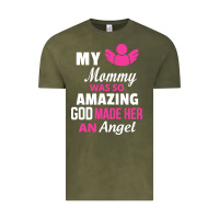 Vintage Olive my mommy was amazing god made her an angel Vintage Tee - linhVisuals