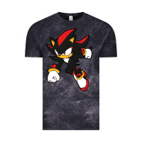 Cloud Black shadow the hedgehog Vintage Tee - linhVisuals