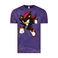 Cloud Purple shadow the hedgehog Vintage Tee - linhVisuals