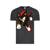 Vintage Black shadow the hedgehog Vintage Tee - linhVisuals