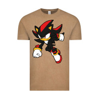 Vintage Coffee shadow the hedgehog Vintage Tee - linhVisuals