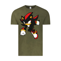 Vintage Olive shadow the hedgehog Vintage Tee - linhVisuals
