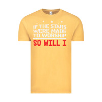 If The Stars Were To Worship So Will I Vintage Tee | Teevron