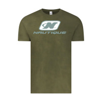 Vintage Olive Nautique Boats Vintage Tee - linhVisuals