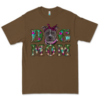 Cacao Christmas dog mom pitbull Premium Tee - RanaPortraitStore
