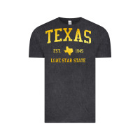 Vintage Black texas Vintage Tee - linhVisuals