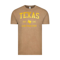 Vintage Coffee texas Vintage Tee - linhVisuals