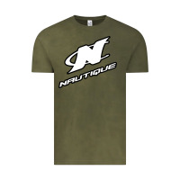Vintage Olive Nautique Boats Vintage Tee - linhVisuals