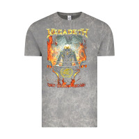 Cloud Rock Megadeath World Order Vintage Tee - linhVisuals