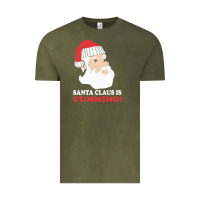 Vintage Olive santa claus is cumming dirty humor Vintage Tee - linhVisuals