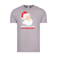 Vintage Zinc santa claus is cumming dirty humor Vintage Tee - linhVisuals
