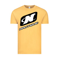 Vintage Mustard Nautique Boats Vintage Tee - linhVisuals