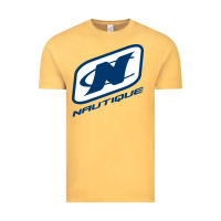 Vintage Mustard Nautique Boats Vintage Tee - linhVisuals
